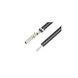 10 pcs : 215341-1101 - Rectangular Cable Assemblies MINI-FIT JR. F-S 75MM 20 AWG BK Sn