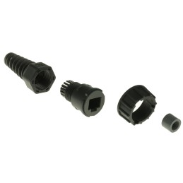 1 pcs - Amphenol Industrial RDP Series Male RJ45 Connector, Cable Mount