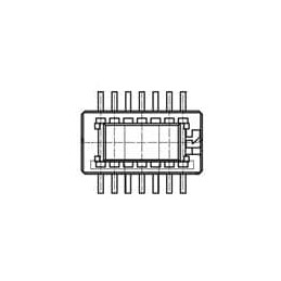 10 pcs : DF40TC-10DP-0.4V(58) - Board to Board & Mezzanine Connectors BOARD TO FPC CONN, PLUG, 10POS