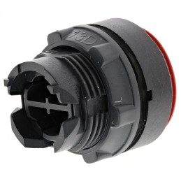 1 pcs - Schneider Electric Harmony XB5 Series Red Spring Return Push Button Head, 22mm Cutout, IP66, IP67, IP69K