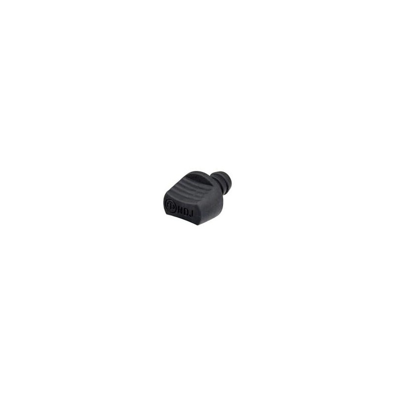 10 pcs : NDJ - Phone Connectors DUMMYPLUG 1/4' JACKS RUBBER