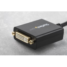 1 pcs - StarTech.com DisplayPort to DVI Adapter, 152.4mm Length - 1920 x 1200 Maximum Resolution