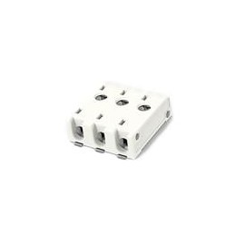 10 pcs : 2834006-3 - Lighting Connectors Modular Releasable Poke-In 3P Natural