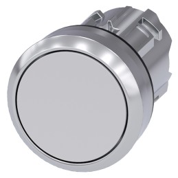 1 pcs - Siemens SIRIUS ACT Series White Momentary Push Button Head, 22mm Cutout, IP66, IP67, IP69K