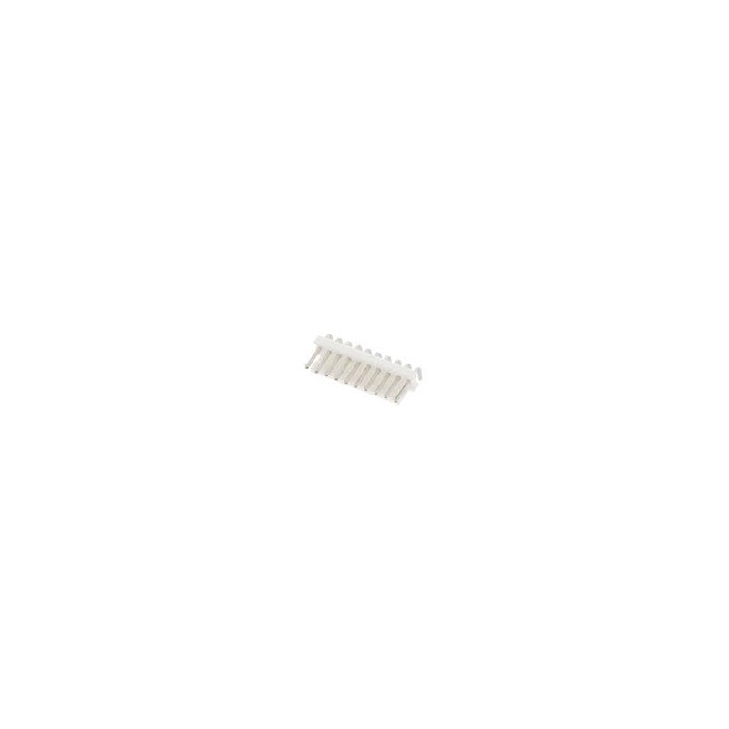 10 pcs : 1-640387-0 - Headers & Wire Housings POLARIZED HDR RA 10P Square post tin