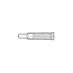 10 pcs : 90234-AS - Contact Probes SMD Spring Loaded Contact, Press-in Mount into 1.58mm hole