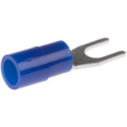 1 pcs - Phoenix Contact, C-FCI 2.5/M3.5 Insulated Crimp Spade Connector, 1.5mm² to 2.5mm², M3.5 Stud Size, Blue