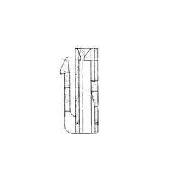 10 pcs : 71232115 - Automotive Connectors CONN 1P 250 NAT