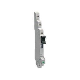 1 pcs - Lovato HR SERIES 2 Pin 250V DIN Rail Relay Socket, for use with Relay