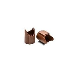10 pcs : AX-MARK1 - XLR Connectors AX Series Sleeve for Custom Printing Brown