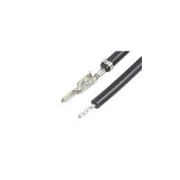 10 pcs : 215343-1112 - Rectangular Cable Assemblies MINI-FIT JR. M-S 150MM 18 AWG BK Sn