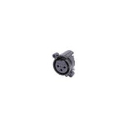 10 pcs : NC3FAAH2-0 - XLR Connectors 3P FEMALE HORIZ NO LATCH