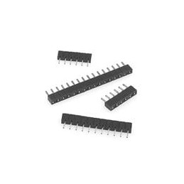 10 pcs : 929870-01-04-RA - Headers & Wire Housings 4P BRD MNT SKT GOLD 1 ROW 10MICRO' AU