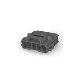 10 pcs : 5-2232263-7 - Headers & Wire Housings 1x5 cap housing dgr panel mount Key A