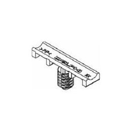 10 pcs : 12160857 - Automotive Connectors TAPE ON NAIL CLIP 6.35 DIAM