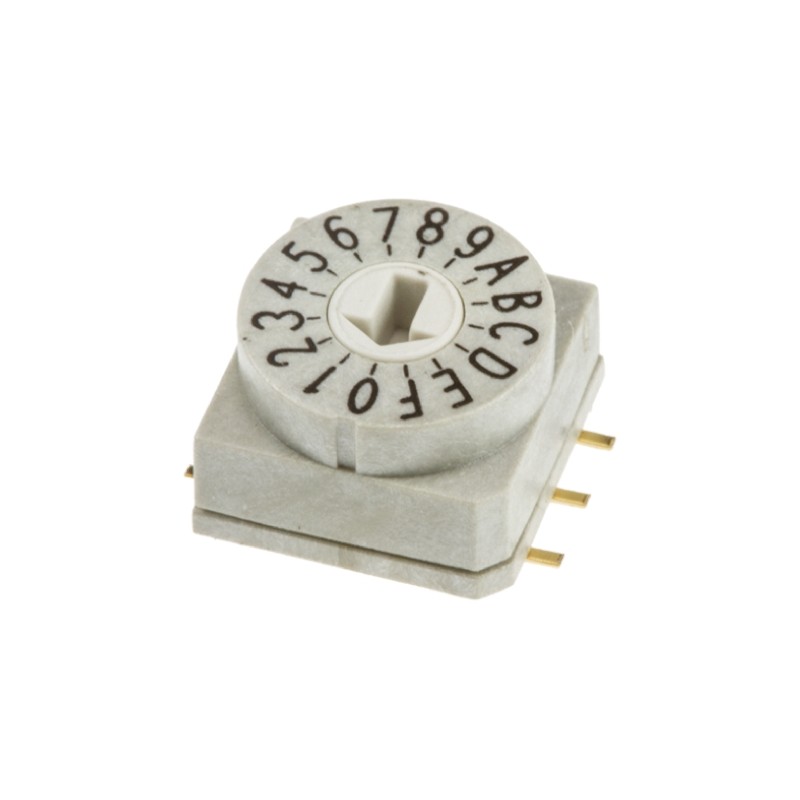 1 pcs - Wurth Elektronik Rotary Coded DIP Switch