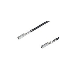 10 pcs : 224451-1114 - Specialised Cables Pre-Crimped Lead Stac64 Female-Female Tin Plating 300mm Lngth 0.75mm Wire Blk