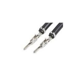 10 pcs : 215342-1125 - Rectangular Cable Assemblies MINI-FIT JR. M-M 450MM 16 AWG BK Sn