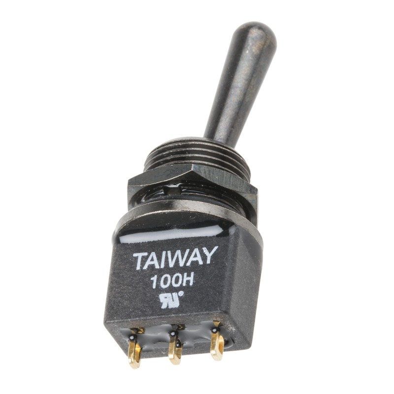 1 pcs - RS PRO Toggle Switch, PCB Mount, On-(On), SPDT, Solder Terminal