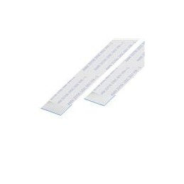 10 pcs : 05-12-A-0076-A-4-06-4-T - FFC / FPC Jumper Cables 0.5mmP. FlatFlexCble, 12Contact, Conductor SameSide, Len76mm/3in, Tin