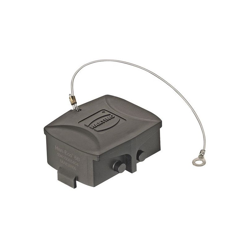 1 pcs - HARTING Protective Cover, Han-Eco Series , For Use With Connectors