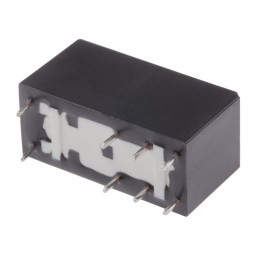 1 pcs - Omron PCB Mount Power Relay, 48V dc Coil, 5A Switching Current, DPDT
