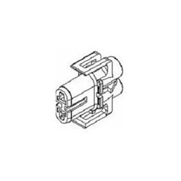 10 pcs : 15393198 - Automotive Connectors 2P FEMALE GRAY 280 SERIES 30 AMPS