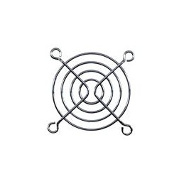 10 pcs : G60-4 - Fan Filters & Accessories Fan Finger Guard for 60mm Fan, Bright Basic Wire, Bright Nickel Chrome