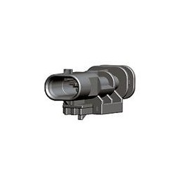 10 pcs : 1-1703498-3 - Automotive Connectors 2POS TAB 1.2X0.6 TAB HSG ASSY