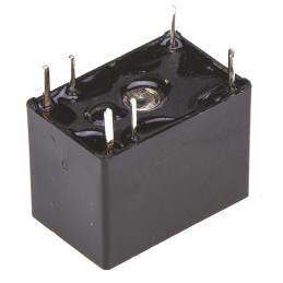 1 pcs - TE Connectivity PCB Mount Signal Relay, 24V dc Coil, 1.25A Switching Current, SPST