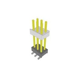 10 pcs : HW-03-10-F-D-590-SM - Board to Board & Mezzanine Connectors High Temperature Flexible Board Stacking Header, 0.100' Pit