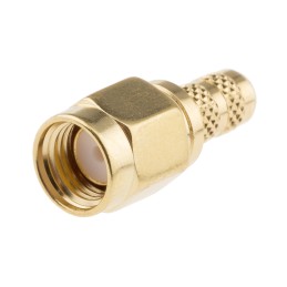 1 pcs - Amphenol, Plug Cable Mount SMA Connector, 50Ω, Crimp Termination, Straight Body