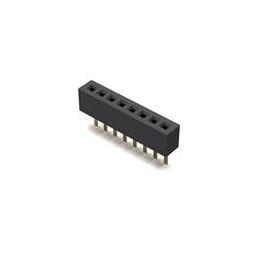 10 pcs : BC065-15-A-L-D - Board to Board & Mezzanine Connectors 15w, 1.0mm Pitch Socket, SIL, TH, Vert, GF, Tube