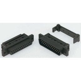 1 pcs - RS PRO 25 Way Cable Mount D-sub Connector Socket, 2.77mm Pitch