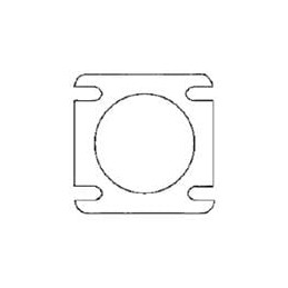 10 pcs : HD10-6-GKT - Automotive Connectors SZ 6 GASKET RECEPTACLE