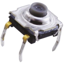 1 pcs - IP60 Side, Top Tactile Switch, SPST 10 mA @ 32 V dc