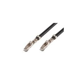 10 pcs : 217500-1122 - Rectangular Cable Assemblies Pre-Crimped Lead 150mm 22 AWG, Blk