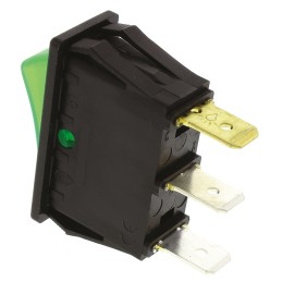 1 pcs - Molveno Illuminated SPST, On-None-Off Rocker Switch Panel Mount