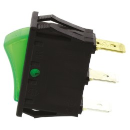 1 pcs - Molveno Illuminated SPST, On-None-Off Rocker Switch Panel Mount