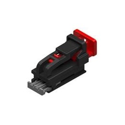 10 pcs : 15509274 - Automotive Connectors 2 way Female OCS 1.5 Unsealed Black CONN