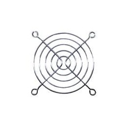 10 pcs : G80-18 - Fan Filters & Accessories Fan Finger Guard for 80mm Fan, Bright Basic Wire, Bright Nickel Chrome