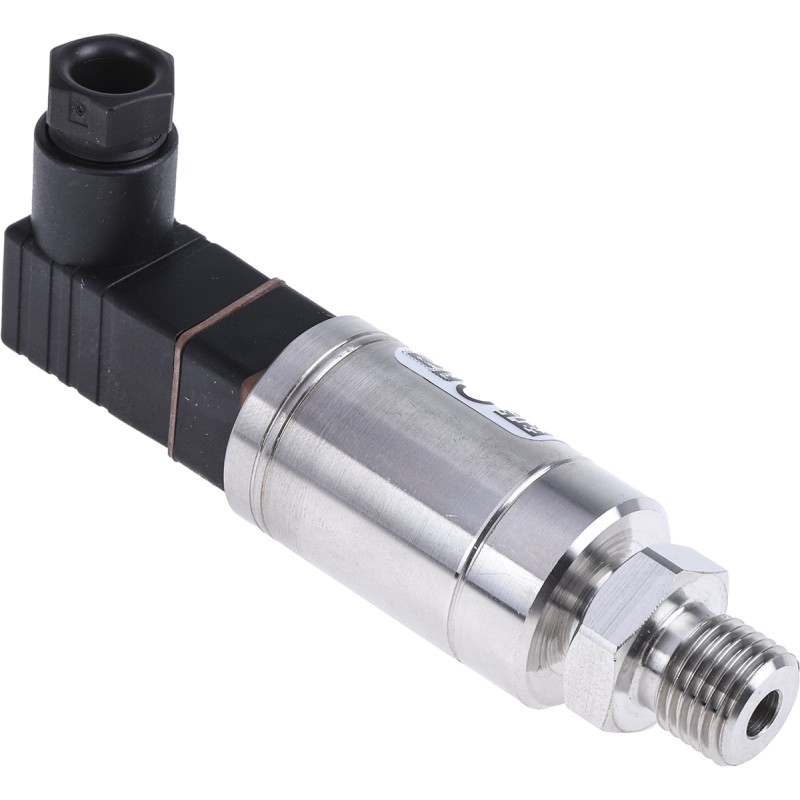 1 pcs - RS PRO Pressure Sensor, 0bar Min, 100bar Max, Voltage Output, Relative Reading