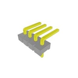 10 pcs : FWJ-04-02-T-S-RA - Board to Board & Mezzanine Connectors .156' Power Terminal Strip