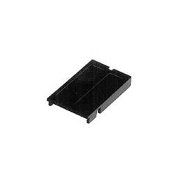 10 pcs : P286402 - Phone Connectors BLACK JACK COVER