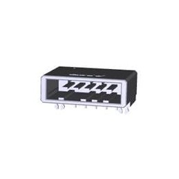 10 pcs : 1-178295-5 - Headers & Wire Housings HDR 5 POS R/A TIN KEY-X