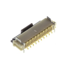 1 pcs - Hirose, DX Female 100 Pin Straight Through Hole SCSI Connector 1.27mm Pitch, Plug In, Screw