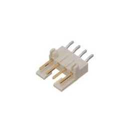 10 pcs : 95000-004LF - Headers & Wire Housings SMT Header SR, Polar Latching, 4P, .2um