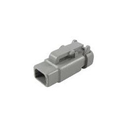 10 pcs : DTM06-2S-E003 - Automotive Connectors DTM Plug 2 Way