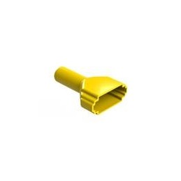 10 pcs : AT12S-BT-YW - Automotive Connectors Boot (Backshell) 12-way Plug, Yellow