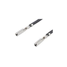 10 pcs : 224540-1114 - Rectangular Cable Assemblies MX64 Female-Female 300mm 0.83sq.mm Lead BK Sn